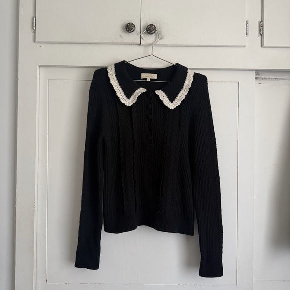 Sezane Sweaters - Sezane Frances Jumper - Black